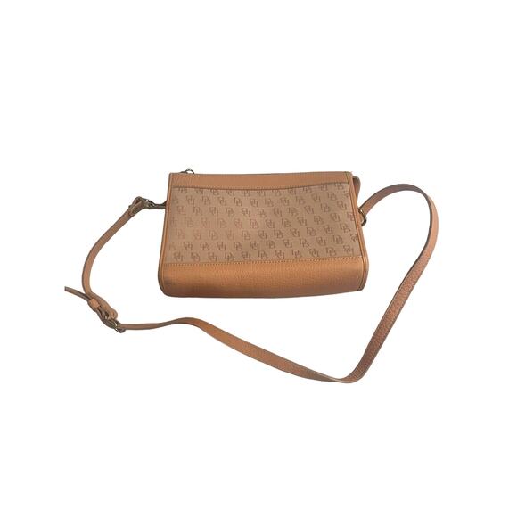 Vintage Salmon Colored Dooney & Bourke Cross Body Purse Bag - Picture 15 of 16